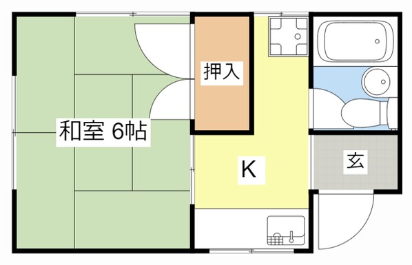 サントピアハイツの物件間取画像